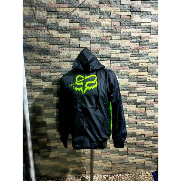 JAKET RUNING PARASUT DESPO M miOTIF PRINTING METAL MULISHA MOTOR CROSS