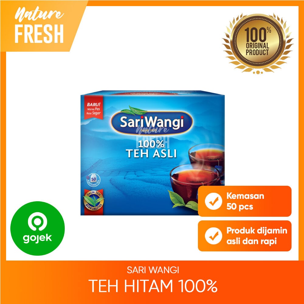 SariWangi Tea Bag Original / SariWangi Teh Kemasan Asli 1.98gr