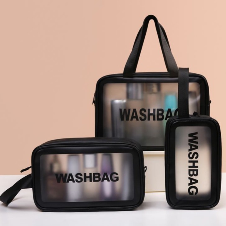 Grosir - K948 Pouch Make Up Wash Bag / Tas Kosmetik Waterproof / Tempat Penyimpanan Alat Kosmetik