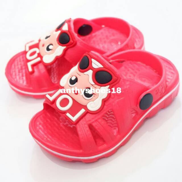 Sandal Tali Karet Anak Bayi Perempuan LOL DULUX 271 19-24