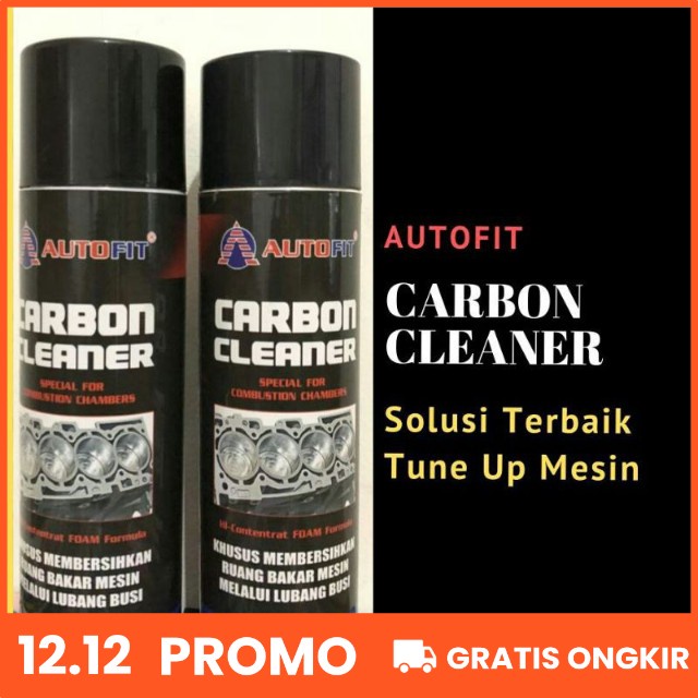 Carbon Cleaner Foam AUTOFIT Gurah Mesin Pembersih Kerak Ruang Bakar  Mesin 500 ml