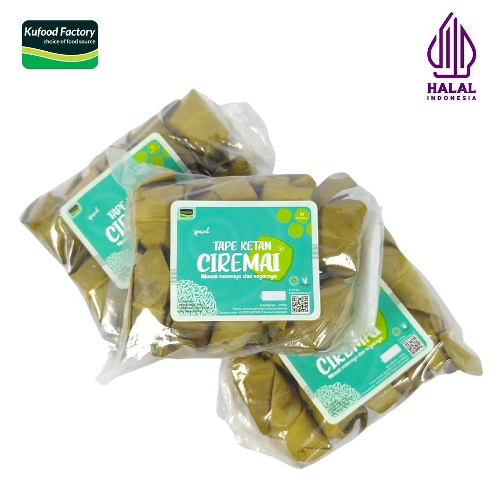 Kufood Factory Tape Ketan Ciremai isi 10 Fresh &amp; Legit