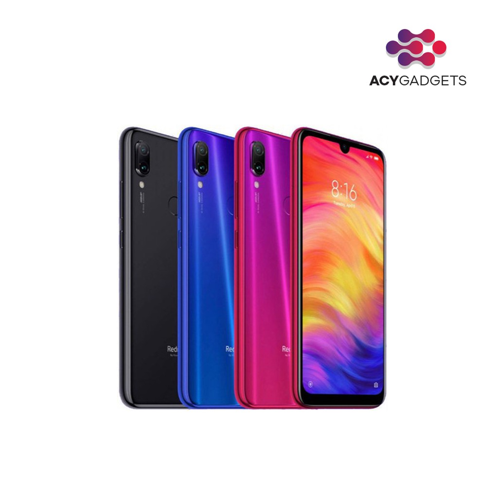XIAOMI REDMI NOTE 7 4/128GB GARANSI RESMI TAM