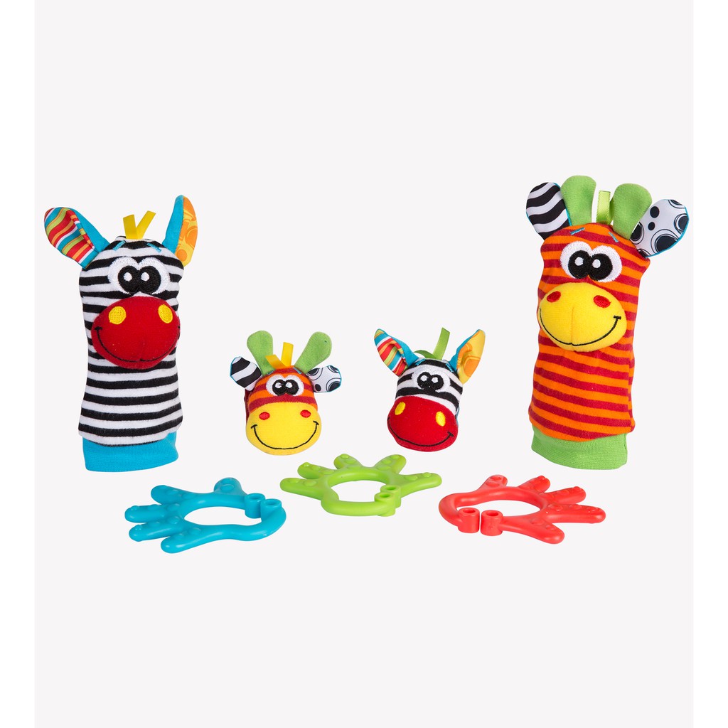 Playgro Jungle Friends Gift Pack / Set Mainan Bayi