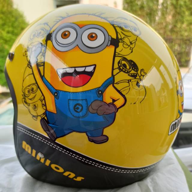 Helm retro motif MINIONS
