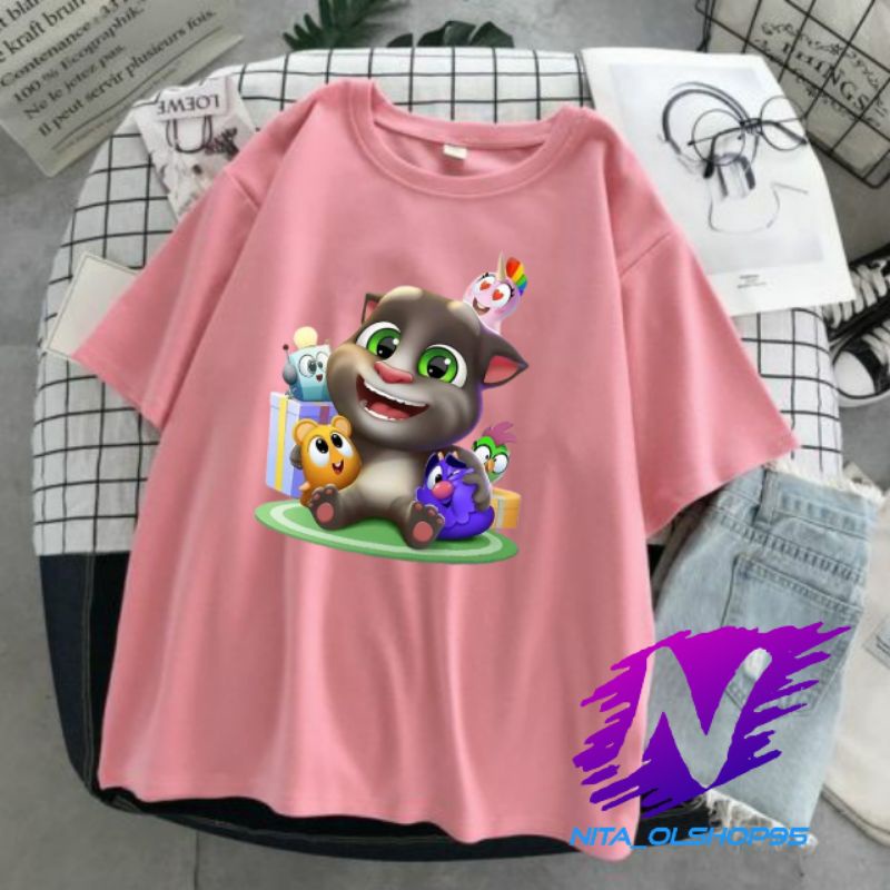 kaos my Tom baju kaos anak my talking tom