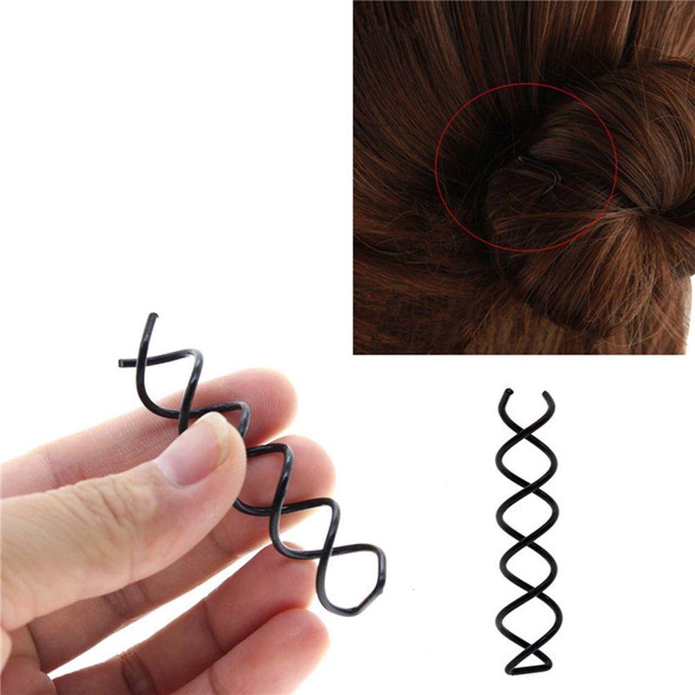 Needway   Jepit Rambut Fashion Hairdresser Twist Barrette Spiral Jepit Rambut Braider Aksesoris Rambut Hair Grips Twists Coils Screw Pin