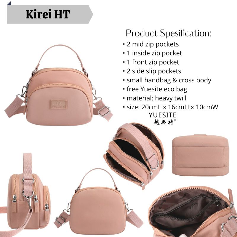Yuesite - Kirei HT Original Small Handbag Crossbody Tas Tangan Kecil Selempang