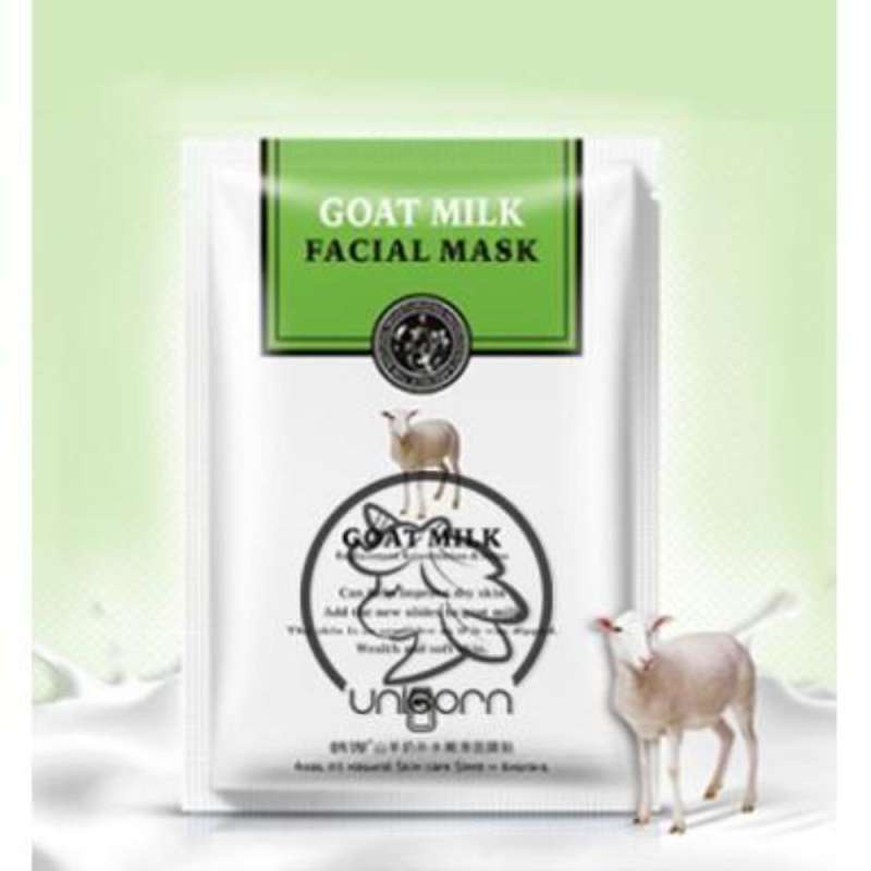 HCHANA Milk Facial Mask Nato Cow Sheep Sheet Mask Masker Susu