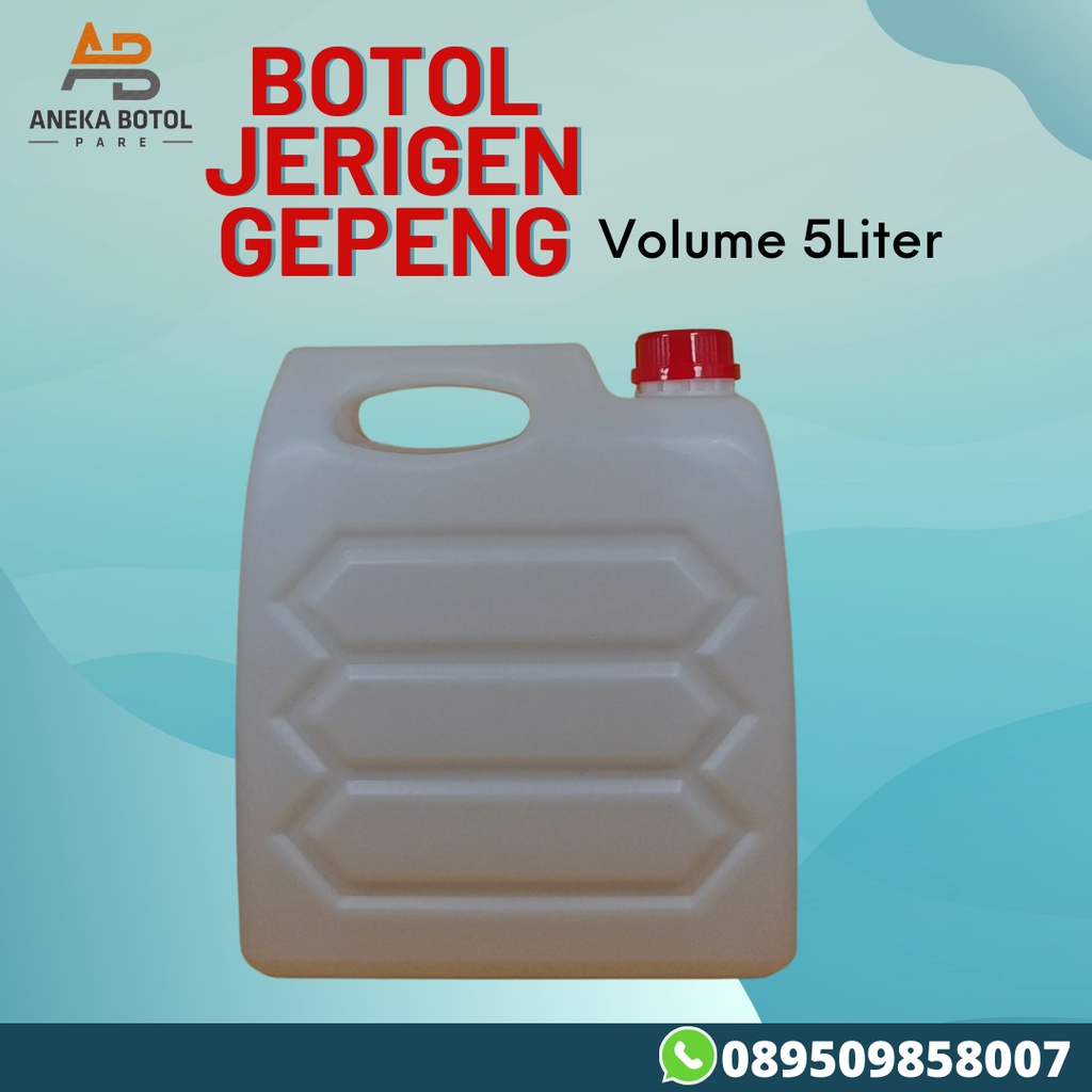 Jerigen 5 liter | Botol Jerigen 5 liter | Jerigen 5 liter Kotak | Jerigen 5 liter Tebal | Botol Jeri