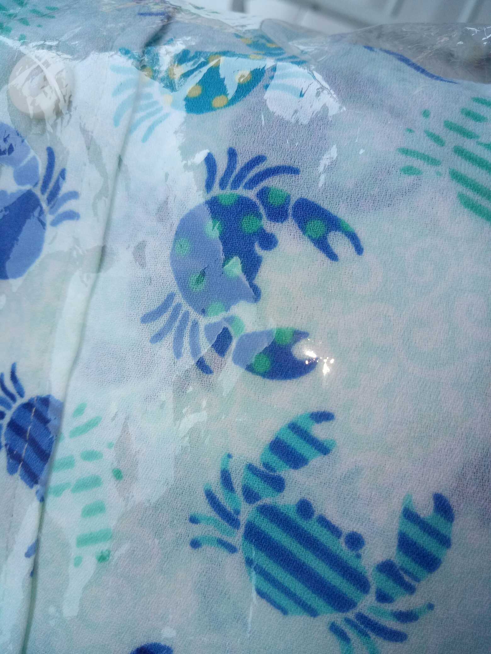 2685 - Talbots Printed Sleeveless Blouse | Tanktop Kerah