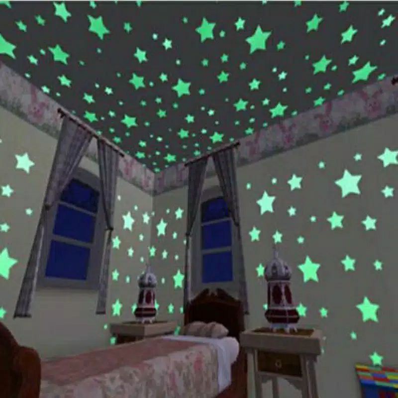 

Sticker Bintang Glow in the Dark / Stiker Bintang / Sticker Star / Sticker Dinding / Sticker