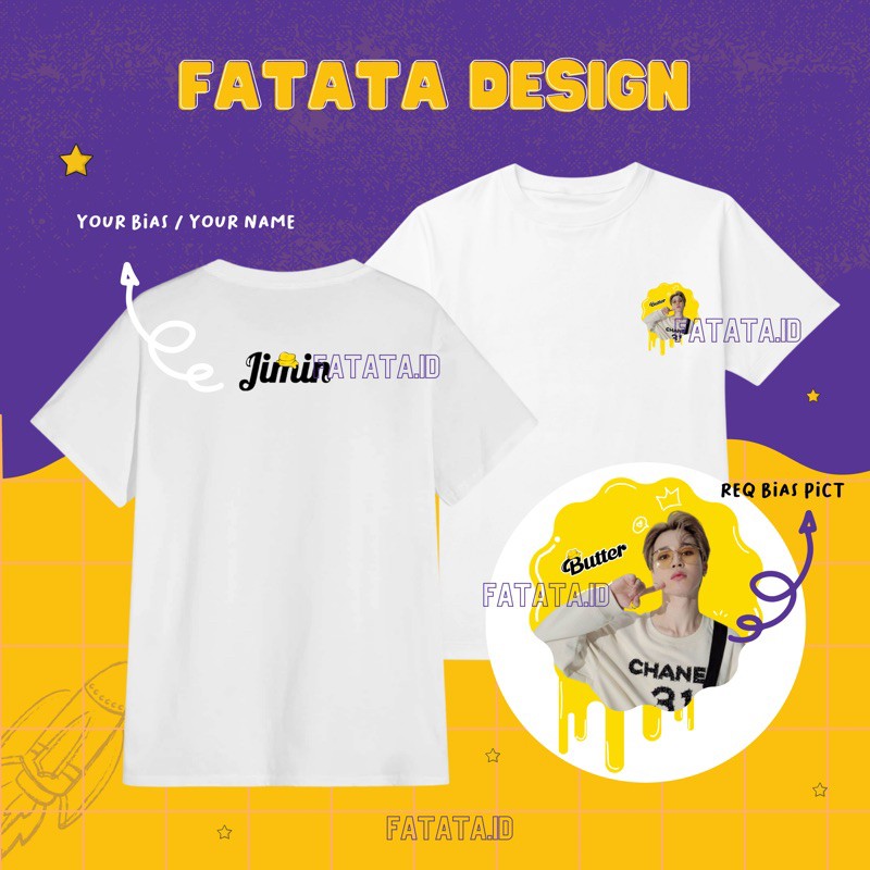 Hoodie Kaos Sweater BTS Butter