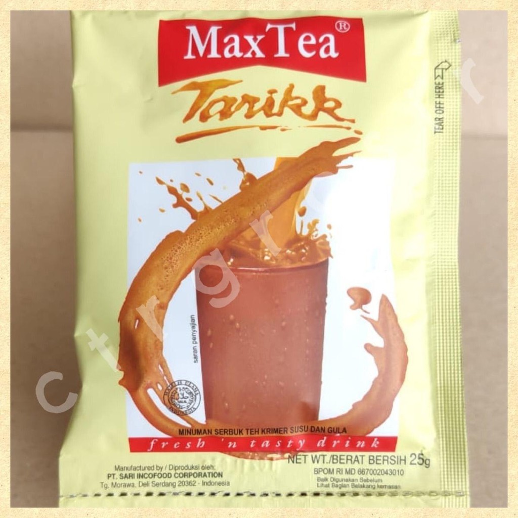 

MAX TEA TARIK 10pcs x 25gr
