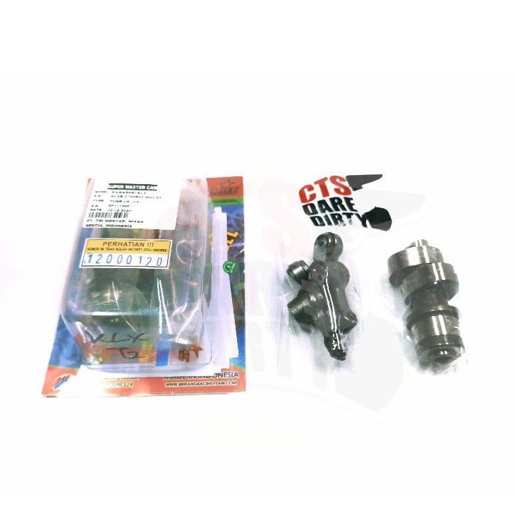 Master Cam Noken As BRT KLX 150 + Roller Rocker Arm S1 T1 T2 R1 R2