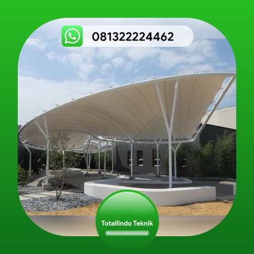 Kanopi Atap Membran/Canopy Membrane Lengkap Plus Jasa Pemasangan