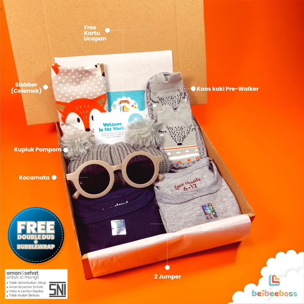 YOUR BABY SHOP HAMPERS BAYI | NEWBORN BABY GIFT SET UNISEX| KADO LAHIRAN BAYI