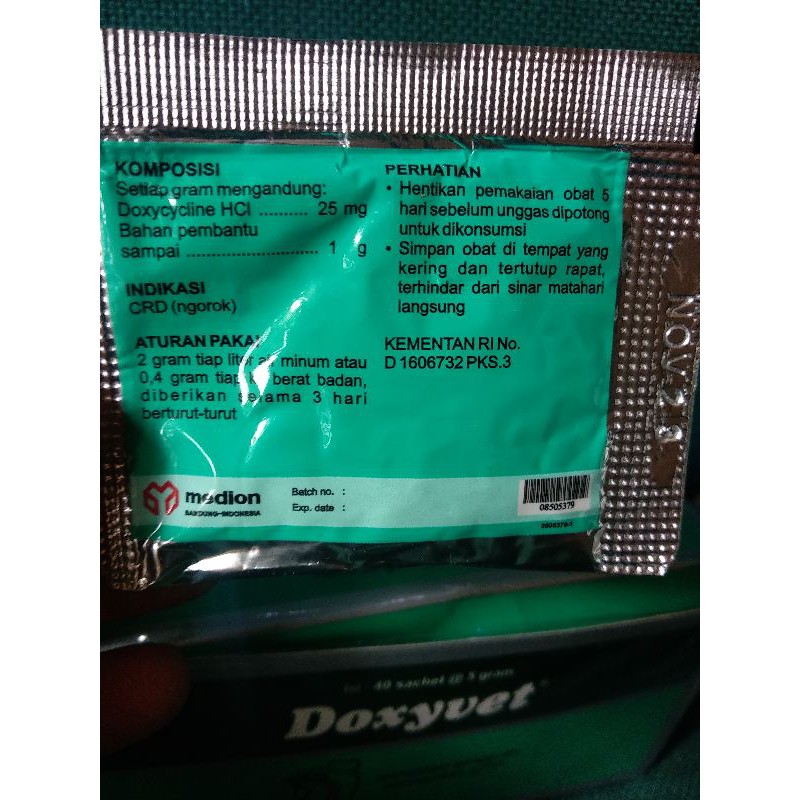 Doxyvet obat ngorok ayam