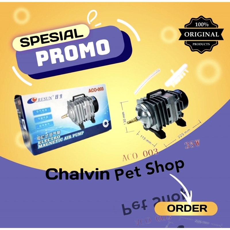Pompa Udara Aerator Resun ACO 003 ACO-003