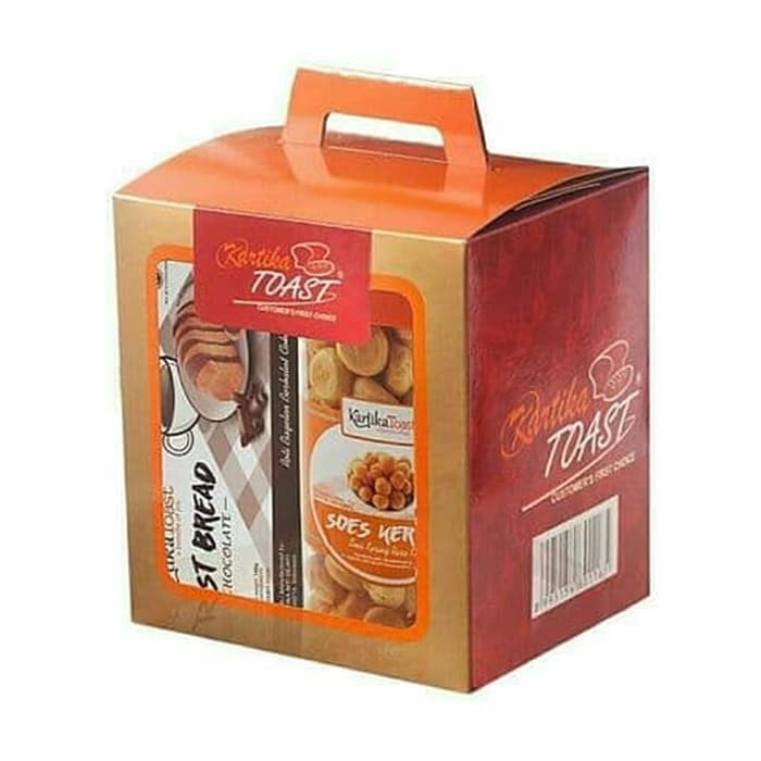 

Kartika Sari Toast Hampers / Parsel Kue Lebaran (soes, bagelen, toast