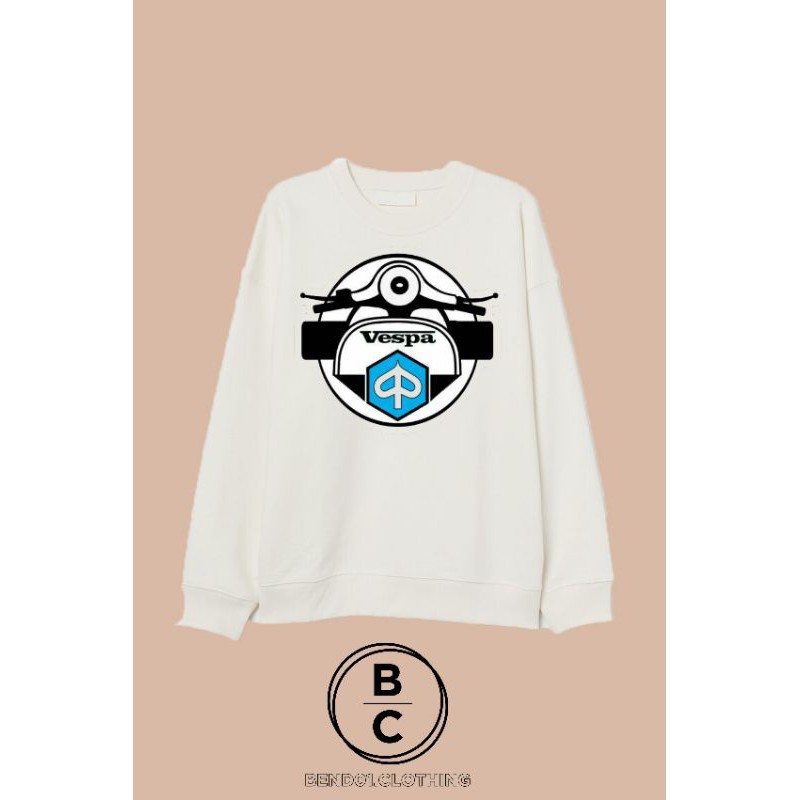 crewneck jaket Vespa Piaggio - bend01.clothing