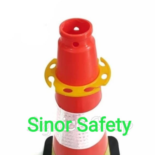 Ringe Cone Connector Gantungan Rantai Plastik Traffic Cone Kerucut