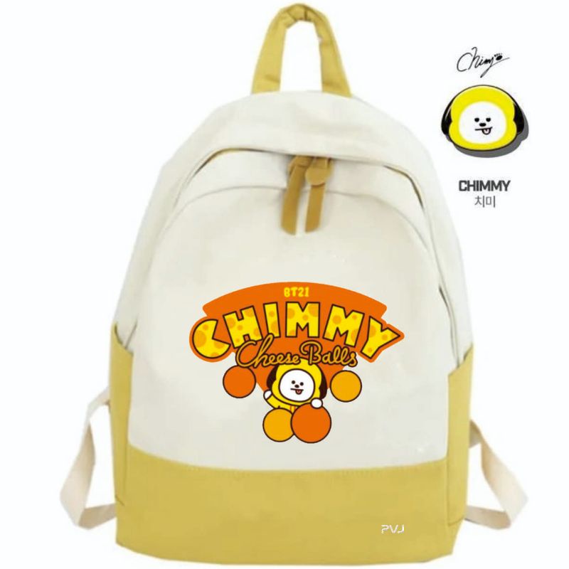 Tas Ransel Anak BT21 Tas sekolah backpack korea