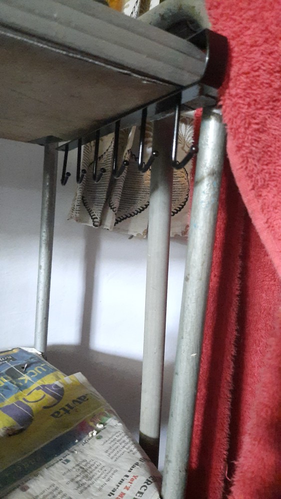 Gantungan Hook Bawah Meja Gantungan Lemari Dapur Under Hook Serbaguna