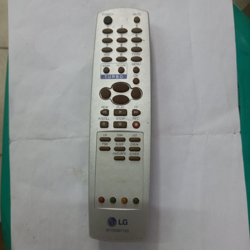 Remote TV Tabung LG Original . 6710V00112S .