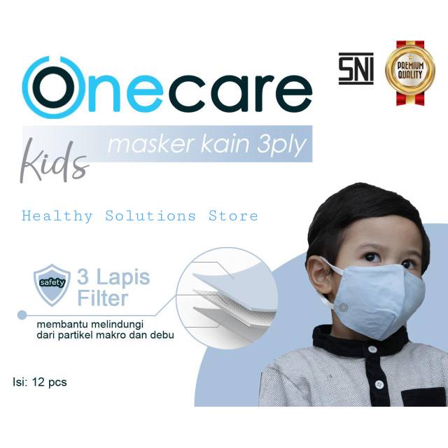 MASKER KAIN 3PLY KHUSUS UNTUK ANAK-ANAK KIDS