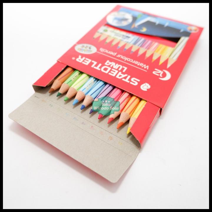 

Pensil Warna Luna Stadtler Pendek Watercolour Pencils 12 Warna 1 Set