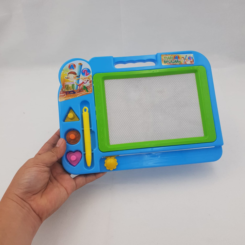 Papan Tulis Magnet/ Drawing Board Magnetic / Papan Tulis Hapus/  Mainan Edukasi/ Original - Mainan A