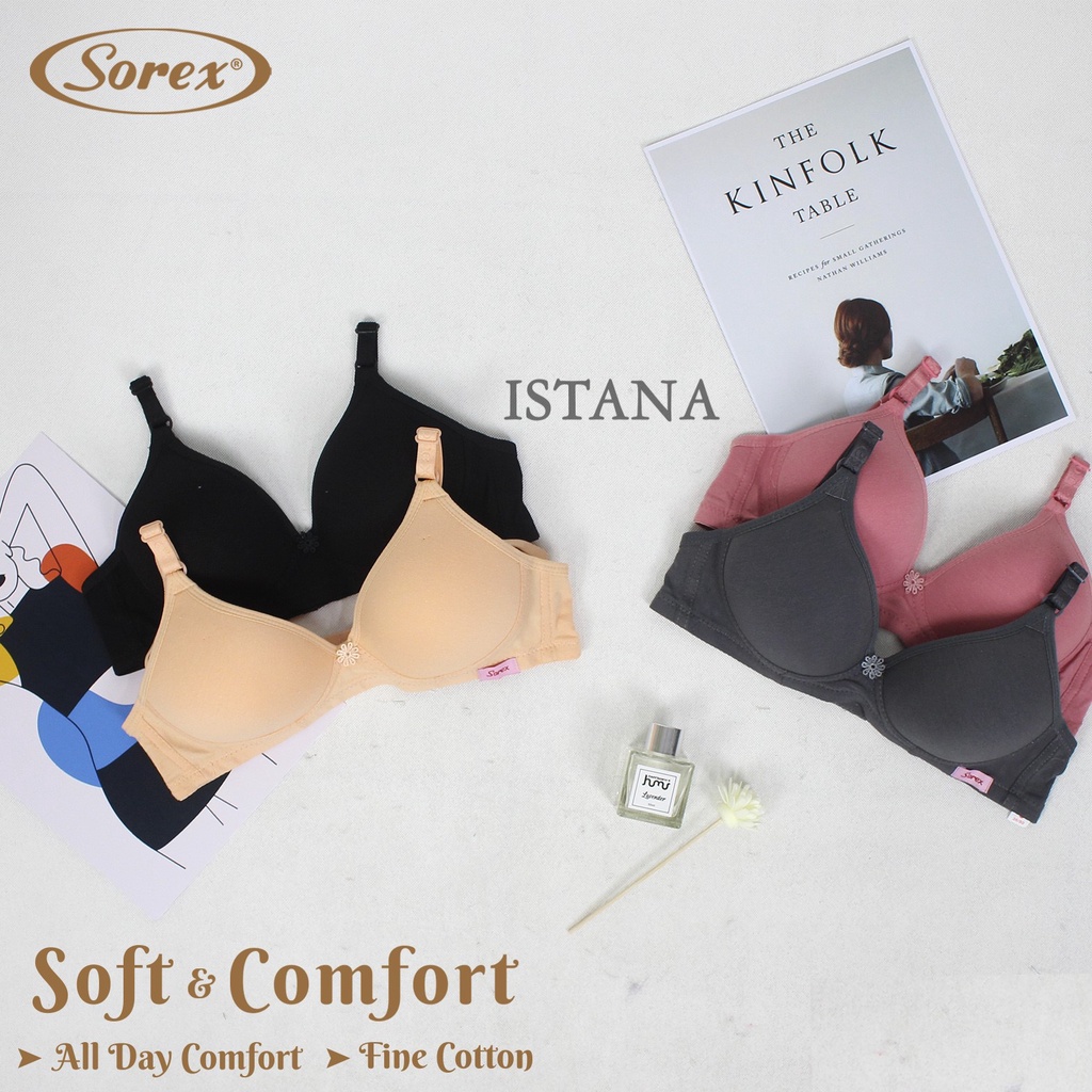 Bh wanita / Bra sorex tanpa kawat / bh sorex 17227