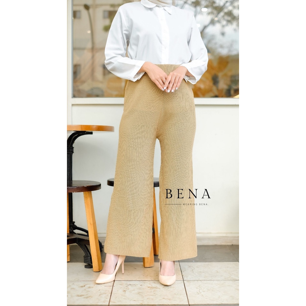 MIYU KNIT PANTS - WEARING BENA