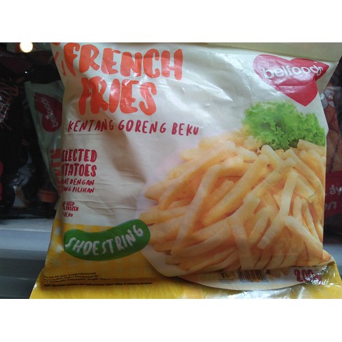 

Belfoods French Fries Shoestring Kentang Goreng Shoestring Belfoods 200gr