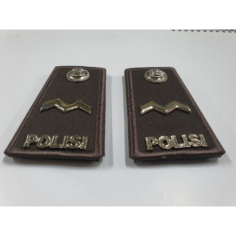 TPH terbaru AIPDA COKLAT Kain Bordiran | Pangkat AIPDA COKLAT Kain