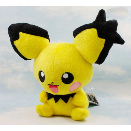 baby toys New Pikachus Toys Pichu Soft Plush Stuffed Animal Teddy Doll 8" Anime Baby Spiky-eared