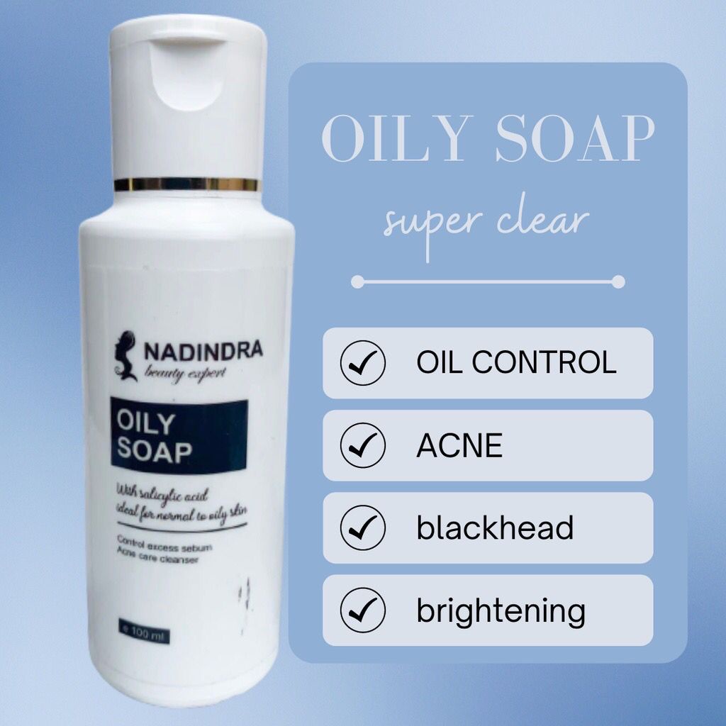 Nadindra Oily soap nadindra - sabun jerawat oil control