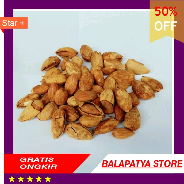 

TERLARIS !!! Kacang Almond Panggang 100gr - Roasted Almond