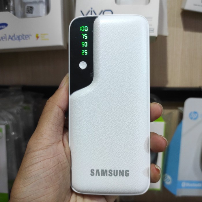 Pawer Bank Power Bank Samsung 20.000 mAh Kualitas Berkualitas Murah USB port Terbaru Premium F8Z5 Be