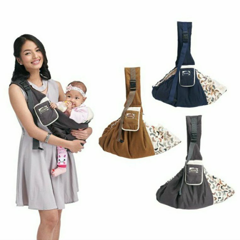 Snobby Gendongan Bayi Samping + Saku Artsy Series Print / GENDONGAN SAMPING +SAKU TPG5842