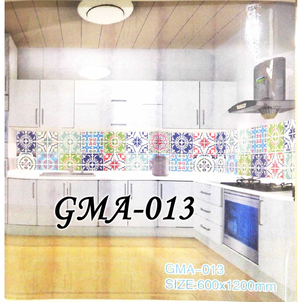 Terbaru Gma 013 60cmx120cm Tegel V Wallpaper Sticker Wal Paper