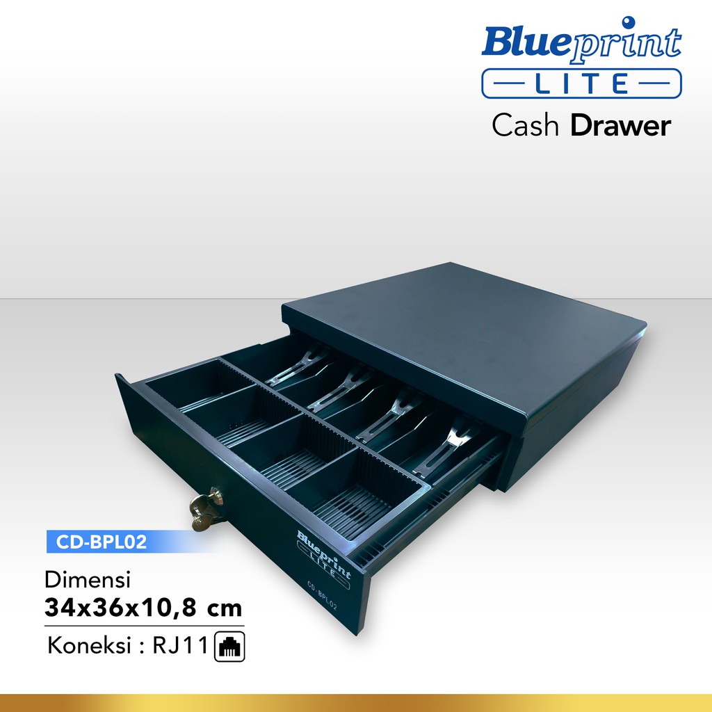 CASH DRAWER / LACI KASIR / LACI UANG BLUEPRINT CD-BPL02