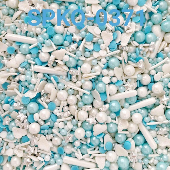 

SPKQ-0371 SPRINKLES SPRINKLE SPRINGKEL 250GR PUTIH BIRU BINTANG AWAN PROMO TERBARU