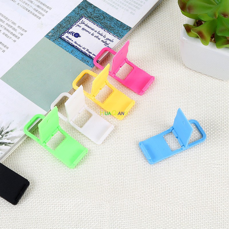 Stand Holder Handphone Portable Adjustable Bahan Plastik