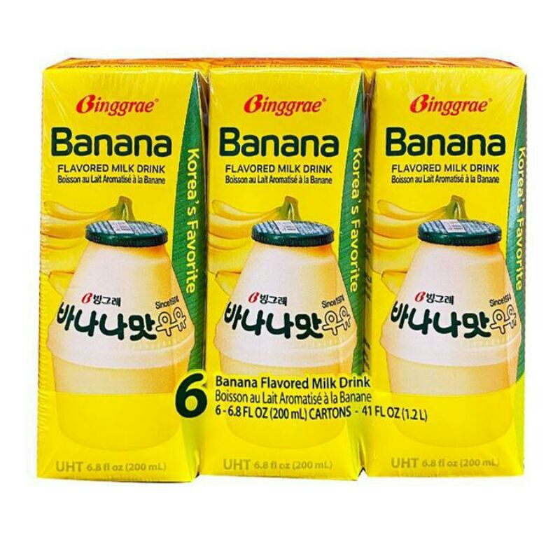 

Binggrae banana 200 ml ( 6 pack )