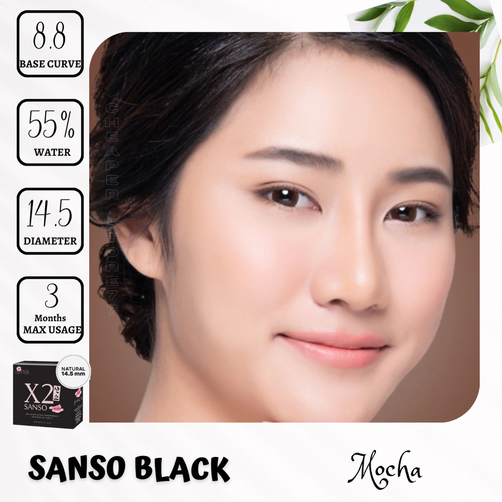 SOFTLENS X2 SANSO BLACK COLOR SERIES