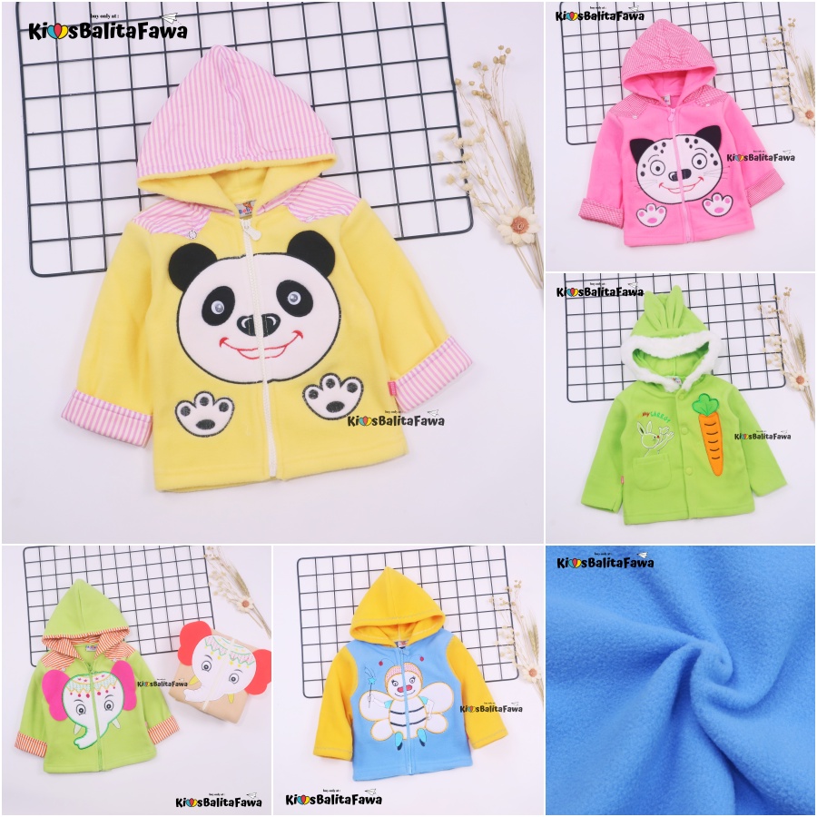 Jaket Bayi Uk 0-12 Bulan / PREMIUM QUALITY Jaket Bayi Anak Laki Perempuan Baju Kaos Lucu Terjangkau