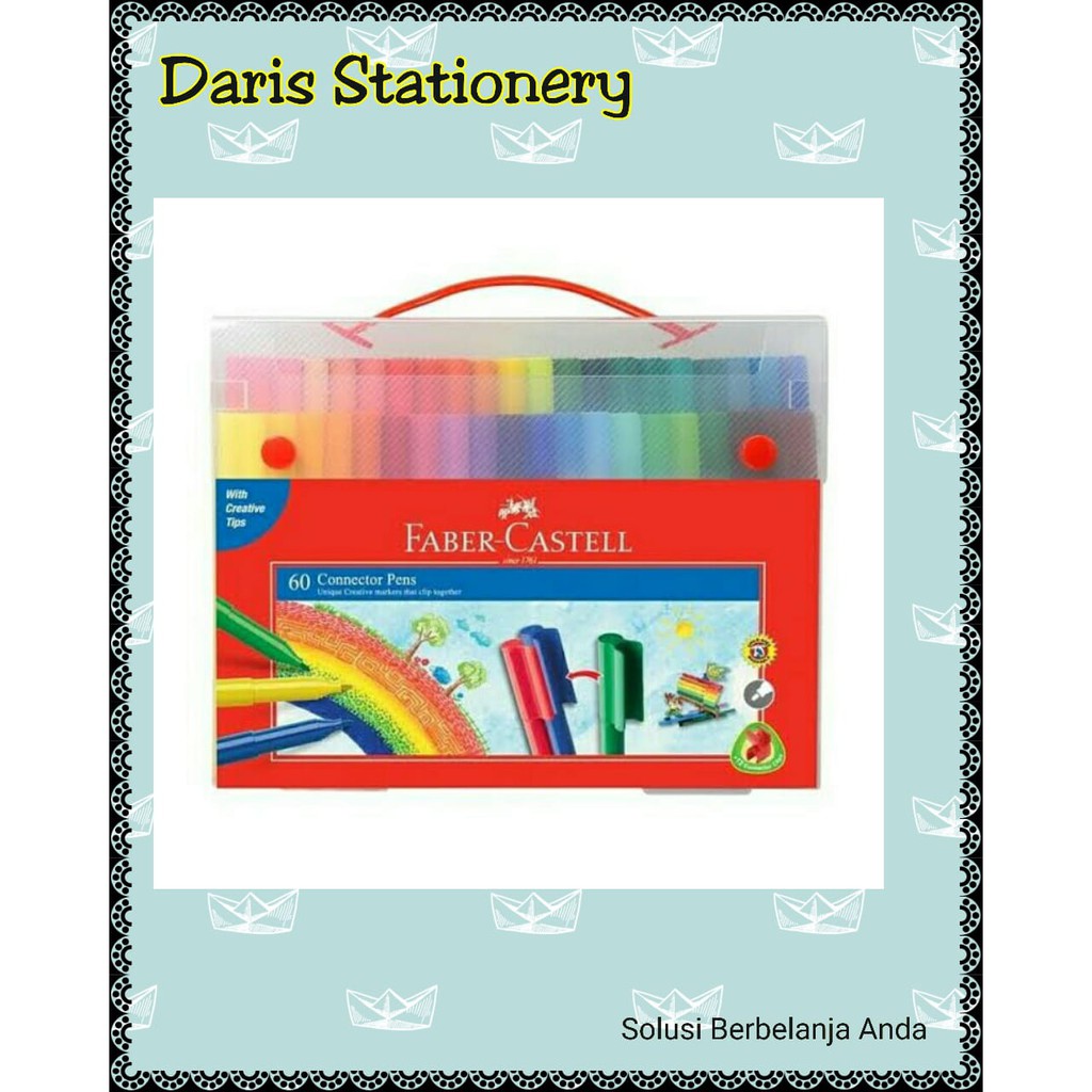 

Faber Castell Connector Pen 60 Warna