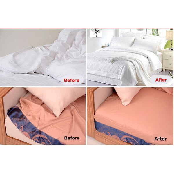 Tali Sprei Karet Strap Pengikat Pengencang Pengait Ujung Sprei Kasur Gripper Harga 1 PCS